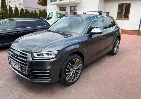 Audi SQ5 cena 178350 przebieg: 51000, rok produkcji 2019 z Szczecinek małe 37